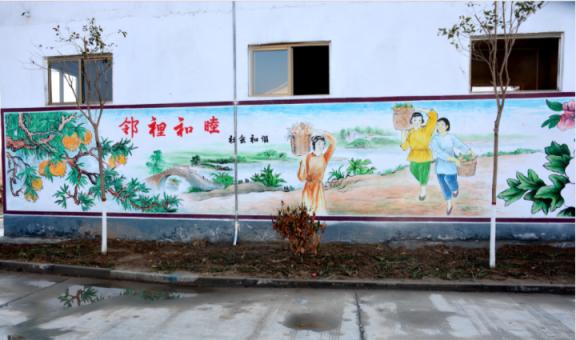 永春乡镇文化墙 乡风文明焕发新活力