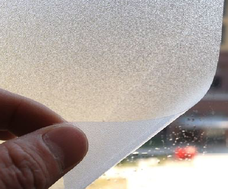 永春玻璃门外面粘广告用什么材料好？